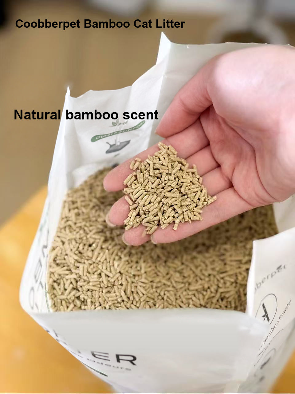 bamboo open bag — English information