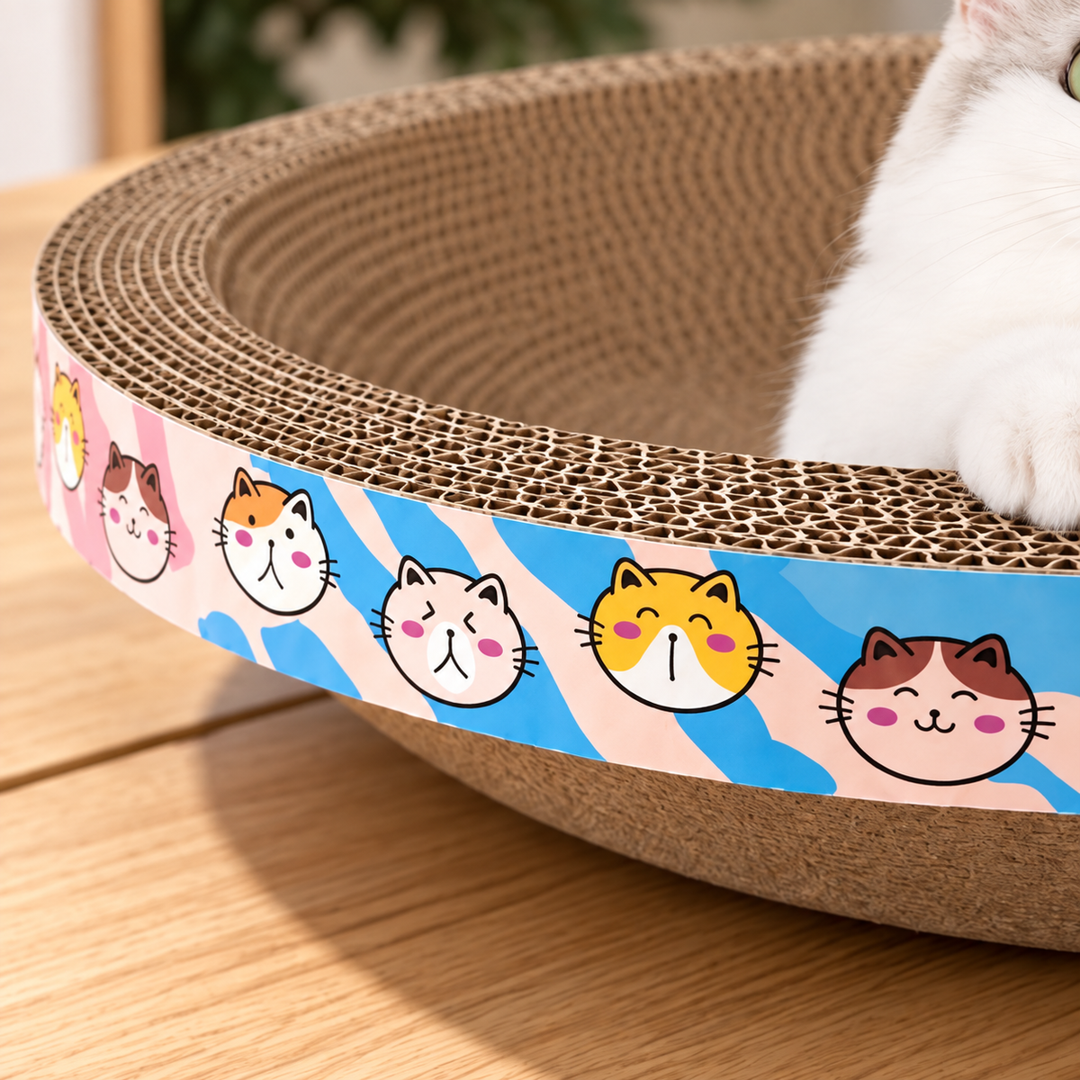 Shallow / 浅款 scratcher — enhanced detail from existing product image